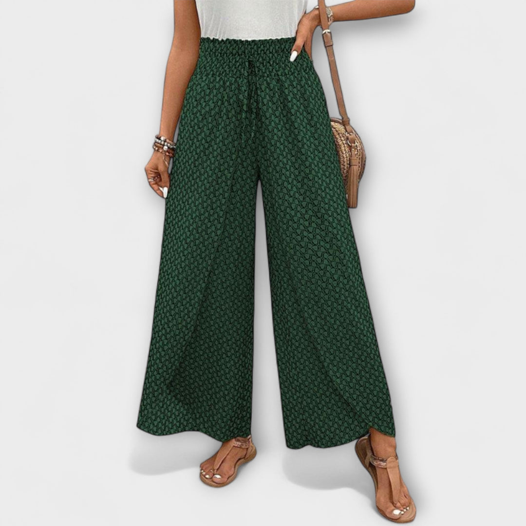 Chiara - Elegantes pantalones Palazzo