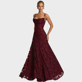 Larissa | Vestido Largo de Encaje