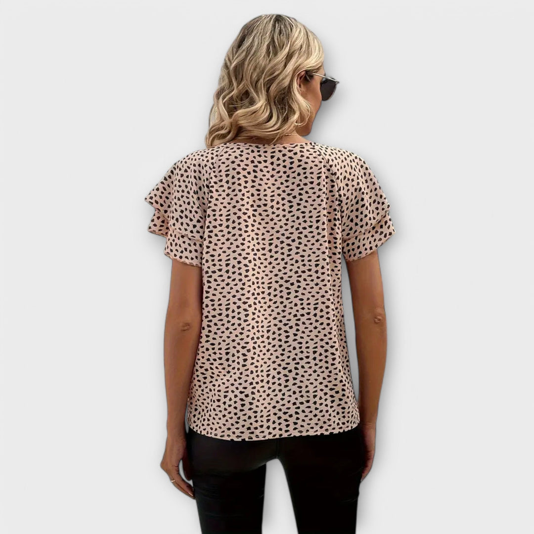 Emily | Blusa estampada all-over
