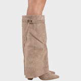 Sofía - Botas de Caña Alta de Ante