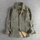 La Camisa Casual Retro de Rayas para Hombre Stratford Hill