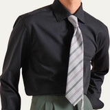 La Camisa de Vestir Italiana para Hombre de Savile Row - Estilo Empresarial Ajustado