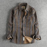 La Camisa Casual Retro de Rayas para Hombre Stratford Hill