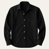 La Camisa de Vestir Italiana para Hombre de Savile Row - Estilo Empresarial Ajustado