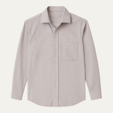 La Camisa de Vestir Italiana para Hombre de Savile Row - Estilo Empresarial Ajustado