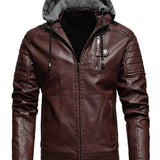 Pedro - Chaqueta con capucha de piel forrada