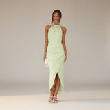 Paula - Vestido midi plisado