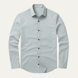 La Camisa de Negocios Elegante de Color Sólido para Hombre Pantelleria