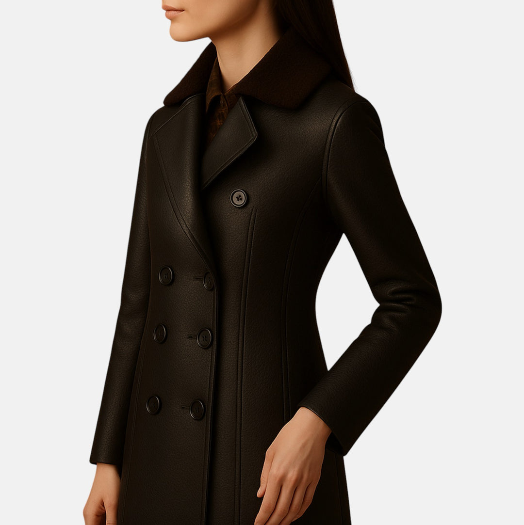 MAYA | CHAQUETA ELEGANTE DE CUERO