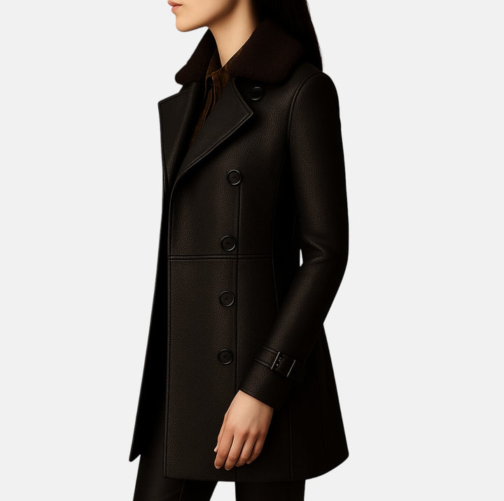 MAYA | CHAQUETA ELEGANTE DE CUERO