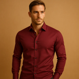Camisa de Vestir Formal Slim Fit para Hombre Yorkminster