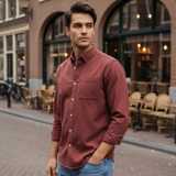 La Camisa de Vestir Clásica de Estilo Oxford para Hombre Melrose