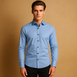 Camisa de Vestir Formal Slim Fit para Hombre Yorkminster