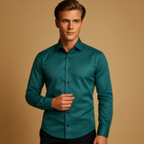 Camisa de Vestir Formal Slim Fit para Hombre Yorkminster