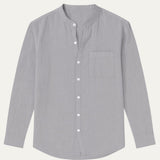 La Camisa de Lino Brighton – Camisa de Manga Larga para Hombres