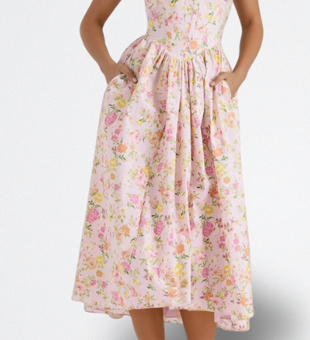 Pilar - Vestido floral elegante