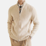 Mateo | Cárdigan Ajustado con Cremallera