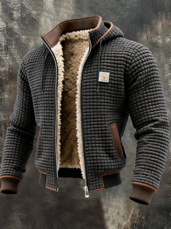 Rodrigo - Chaqueta de invierno con forro de sherpa