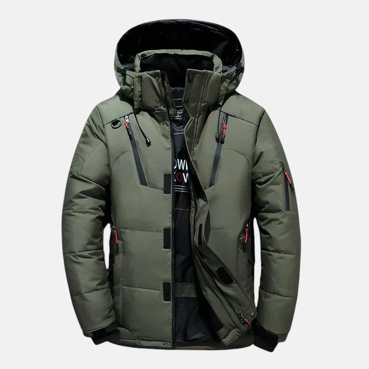 Rodri | Chaqueta de esqui acolchada con capucha y bolsillos