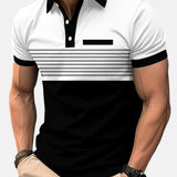 Rafael | Polo de Manga Corta Slim