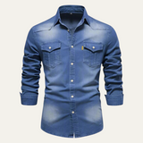 La Camisa de Denim Ashford para Hombres