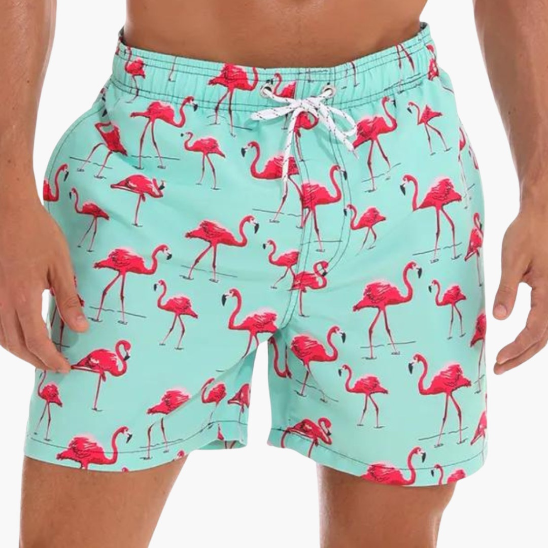 Bañadores cortos con forro interior de secado rápido