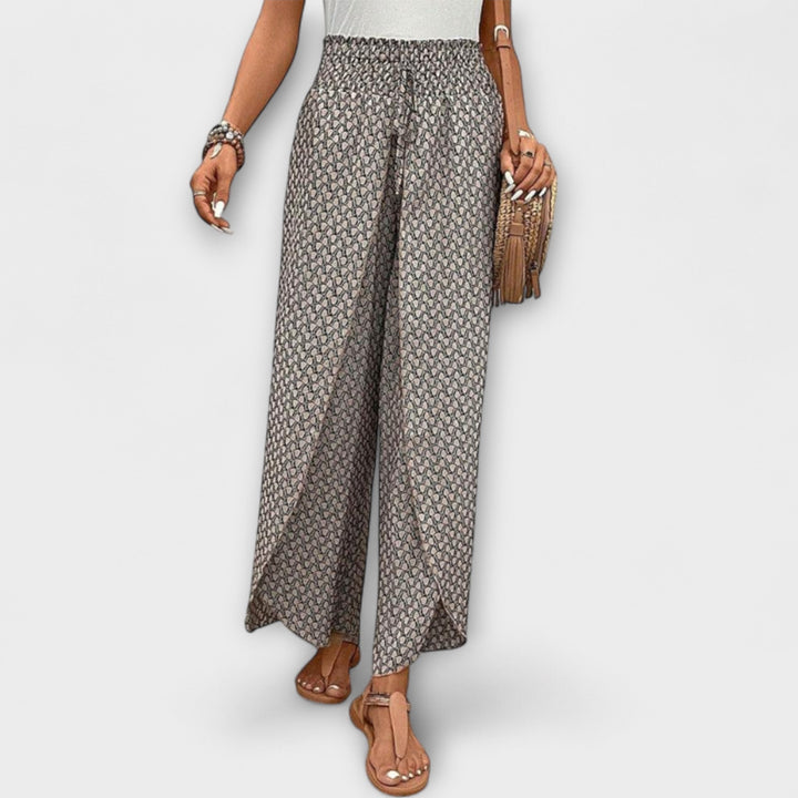 Chiara - Elegantes pantalones Palazzo