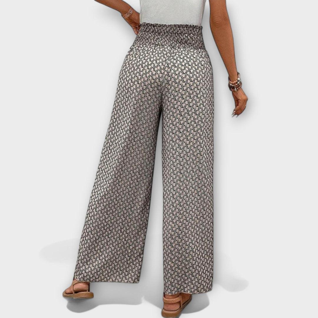 Chiara - Elegantes pantalones Palazzo