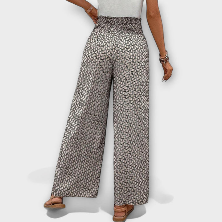 Chiara - Elegantes pantalones Palazzo