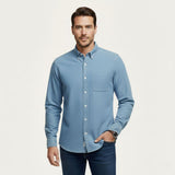 La Camisa de Mezclilla Casual Boston para Hombres