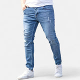 Ricardo | Jeans Ajustados con Diseño Rasgado