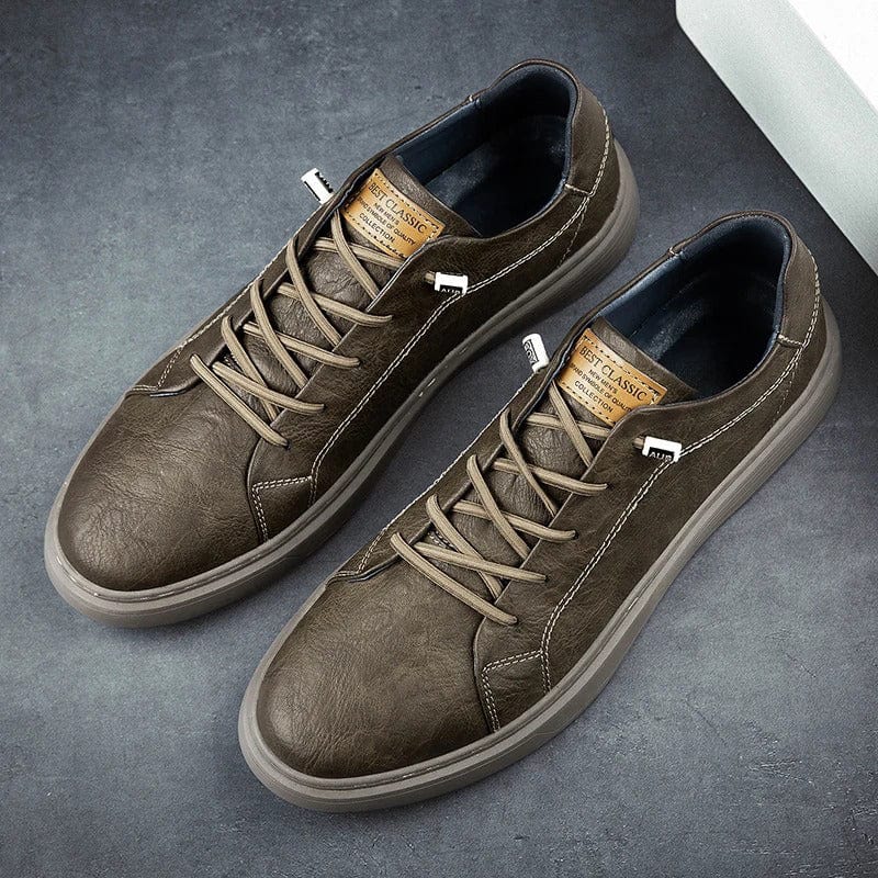Tenis Oxford de Cuero Genuino Milano