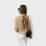 Sofía - Chaqueta de punto clásica con bolsillos