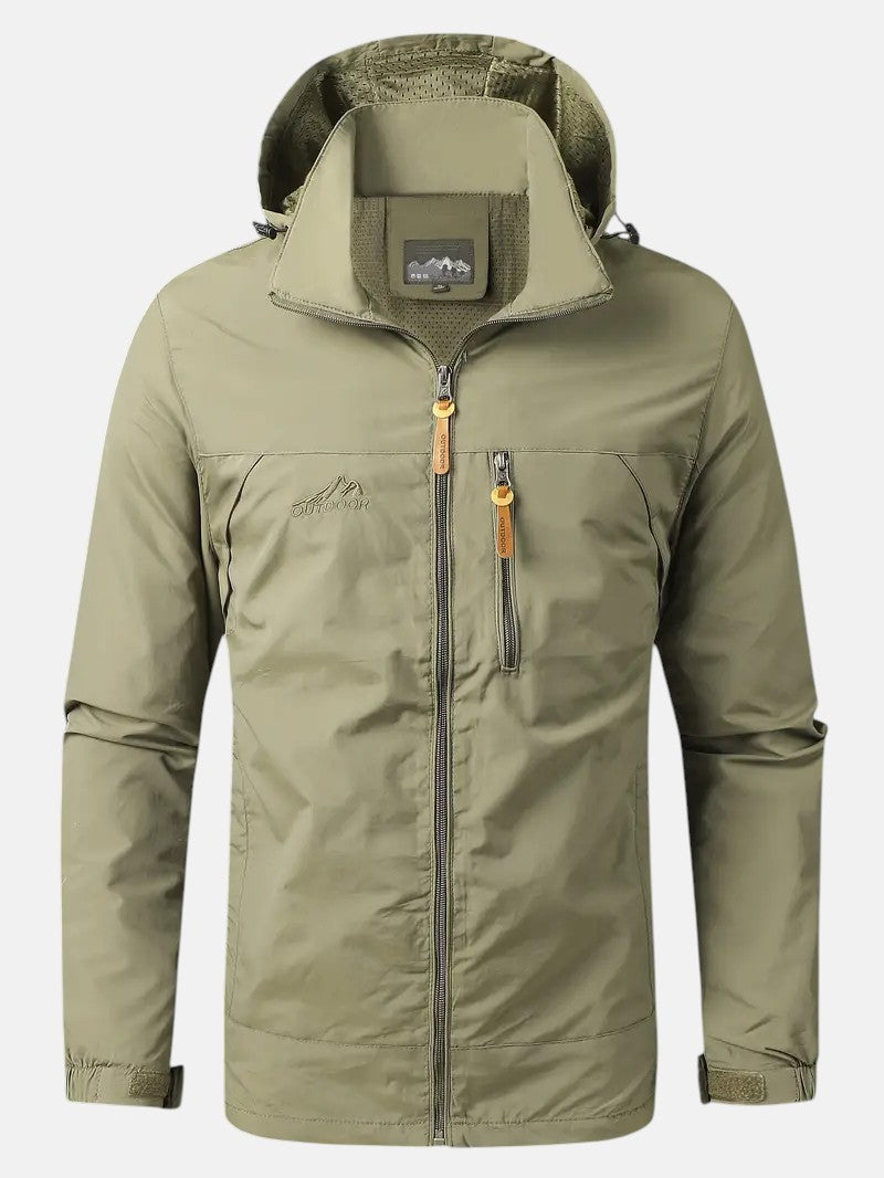 Alfonso | Chaqueta Impermeable Aventurera con Capucha