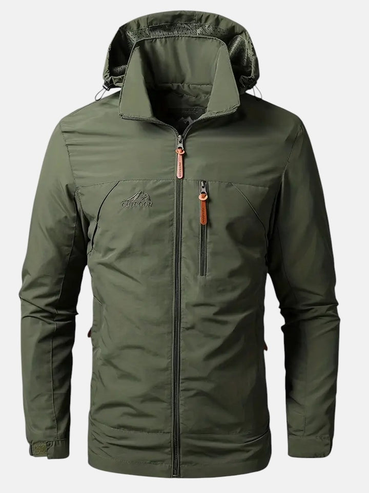 Alfonso | Chaqueta Impermeable Aventurera con Capucha
