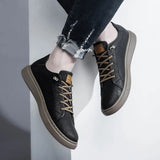 Tenis Oxford de Cuero Genuino Milano