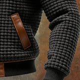 Velasco - Chaqueta texturizada con piel