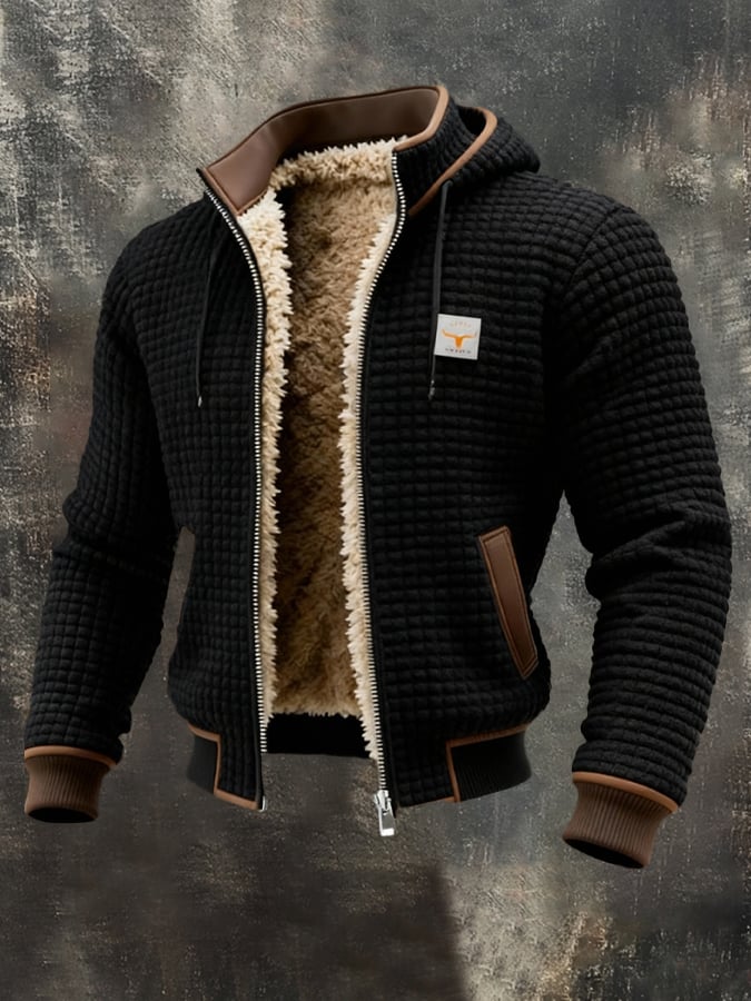 Rodrigo - Chaqueta de invierno con forro de sherpa
