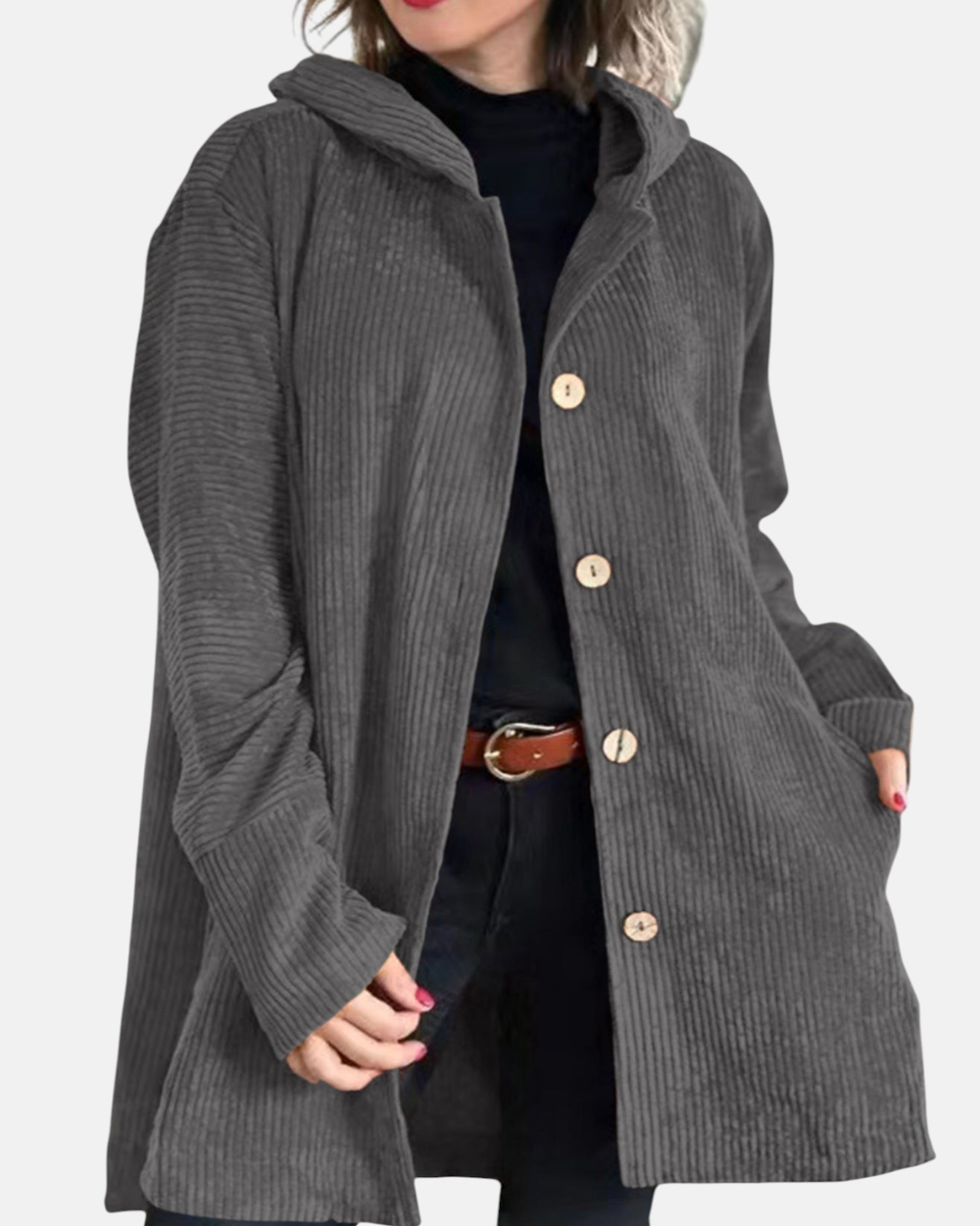 MARIBEL | CÁRDIGAN CÓMODO DE PANA