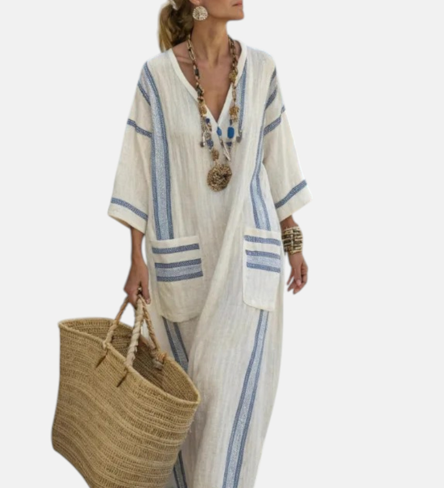 Begoña - Vestido largo elegante y relajado