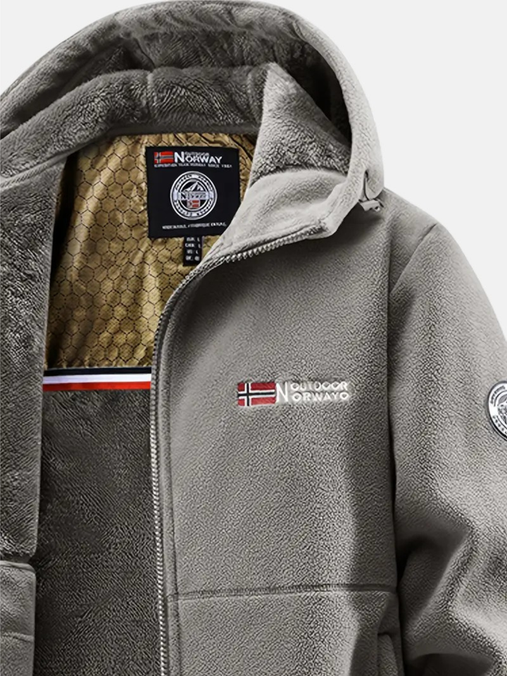 LUIS | CHAQUETA DE INVIERNO TÉRMICA DE FORRO POLAR