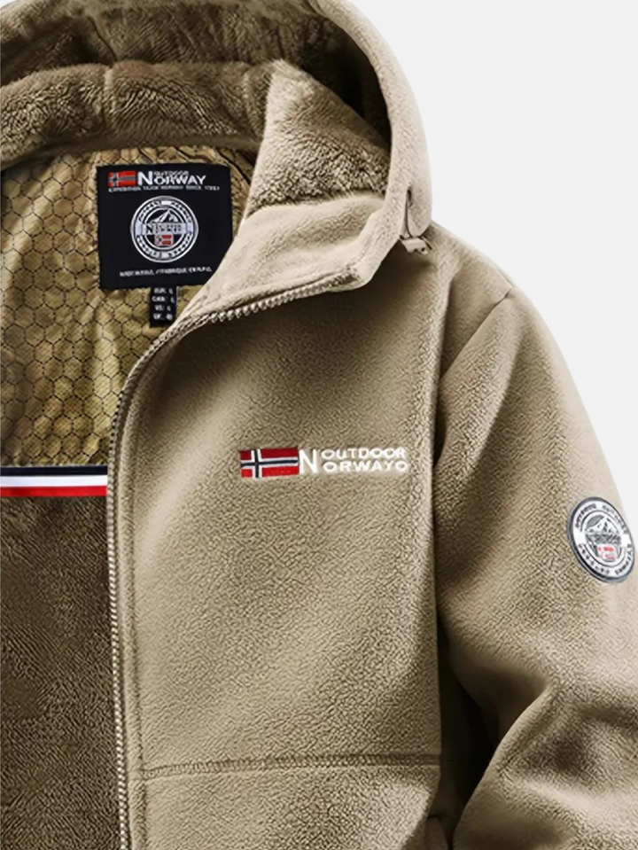 LUIS | CHAQUETA DE INVIERNO TÉRMICA DE FORRO POLAR