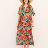 Paula - Túnica con bolsillos para uso diario