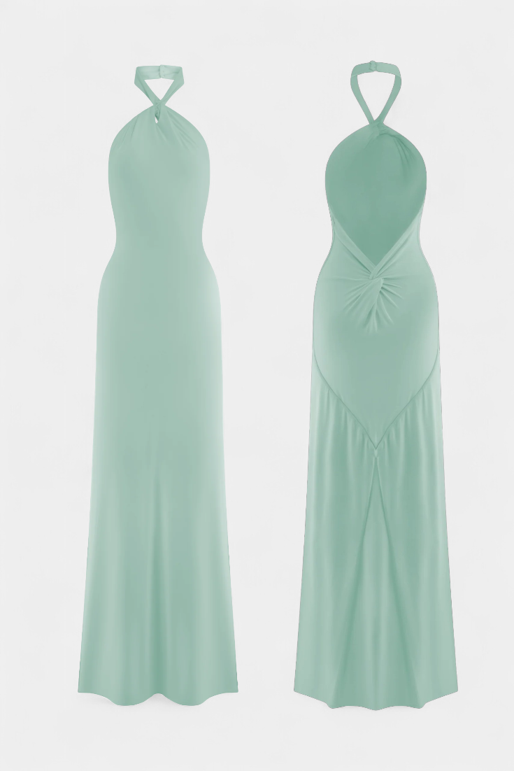 Maidy | Vestido Seductor con Espalda Fruncida