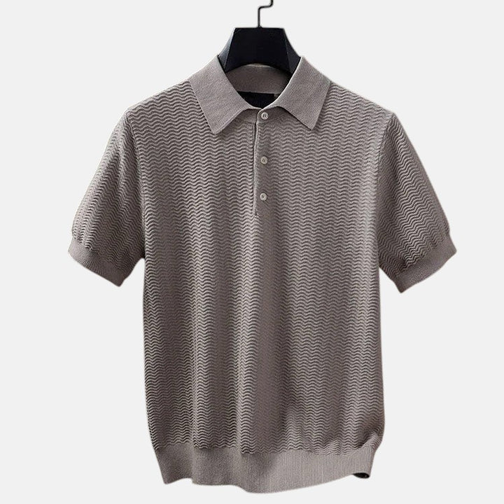 Alexander | Polo de Punto con mangas Cortas