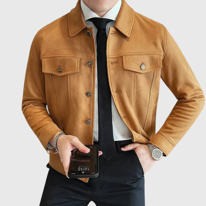 Jerónimo | Chaqueta de Ante Premium