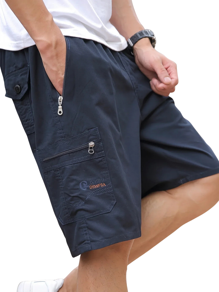Andrés | Pantalones cortos de cargo ligeros con bolsillos