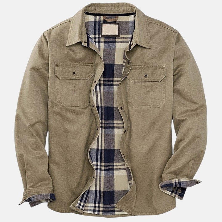 Tiago | Bomber Encerada Con Franela Cálida