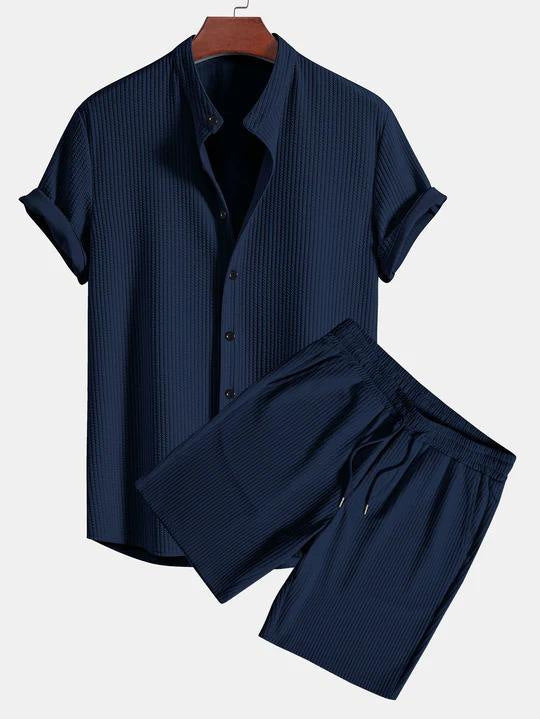 Conjunto Calvin con camisa y pantalón corto