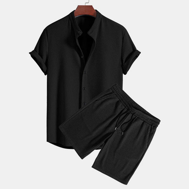 Conjunto Calvin con camisa y pantalón corto
